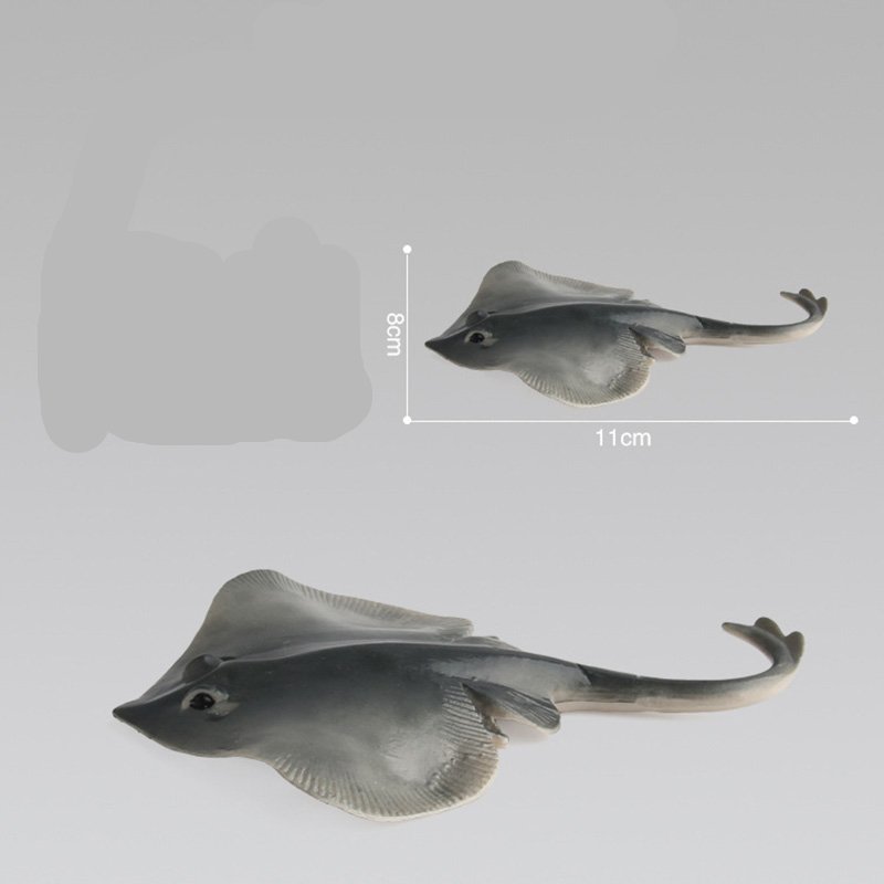 12 Kidns Simulation Shark Marine Animal Figure Collectible Toys Ocean Animal Action Figures Kids Plastic Cement Toys