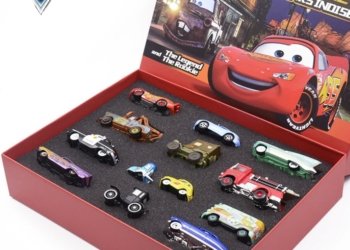 1:55 Disney Pixar 3 Metal Diecast Car Model Set Lightning McQueen Jackson Mack Uncle Truck Toys Gift