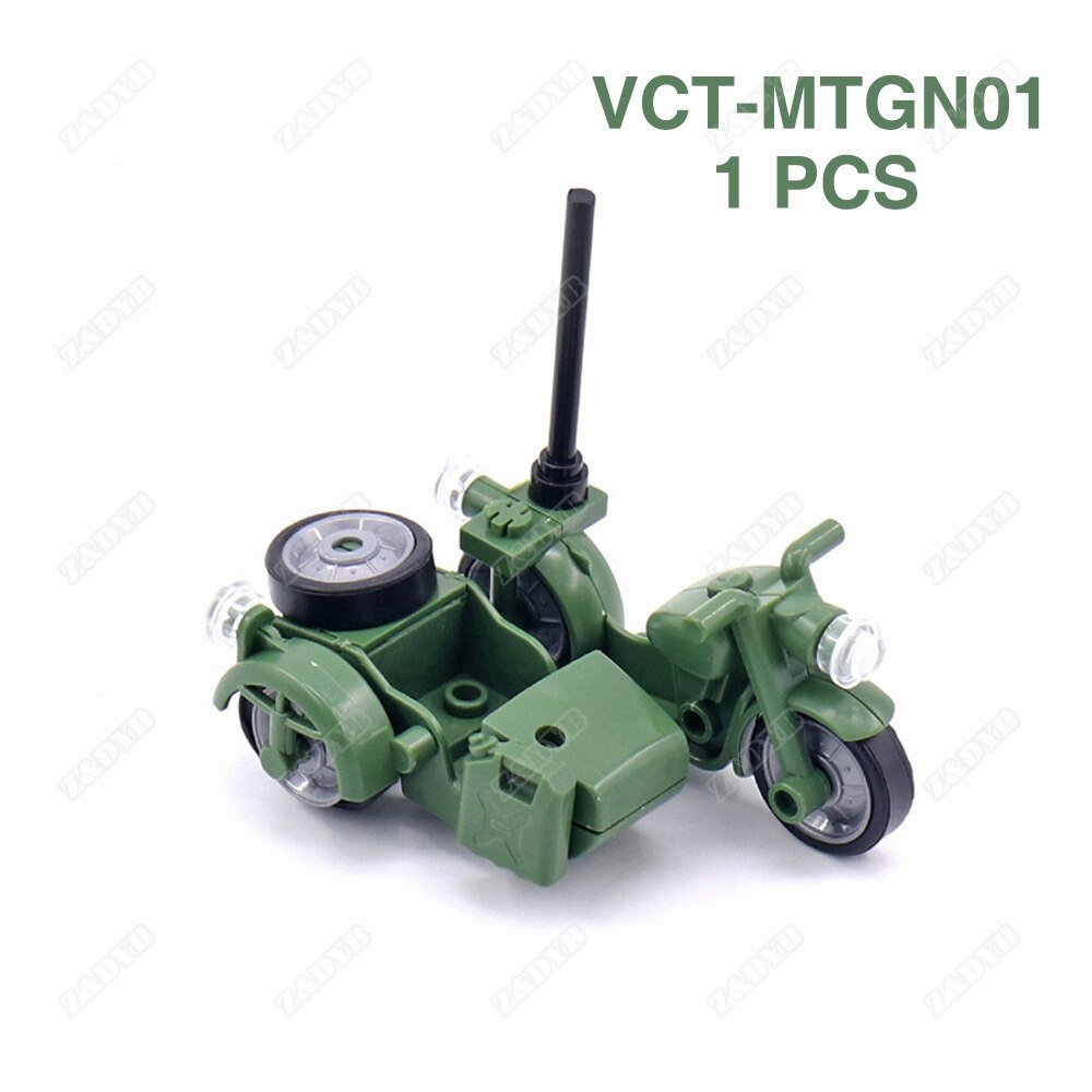 DIY Military Weapon Gun WW2 MOC Accessories Part Mini Soldier Base Figure Playmobil Model Toys