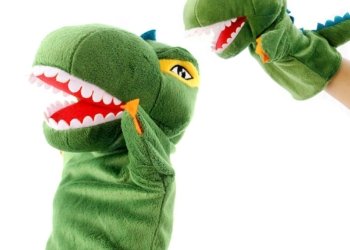 Dinosaur marionette glove hand puppet theater plush doll storys talking juguetes Learning Aid funny Toys