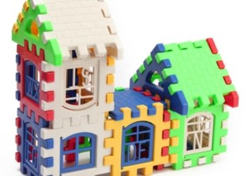 24pcs Building Toys for Kids House Construction Developmental Set 3D Bricks Toy