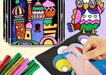 DIY Cartoon Magic Transfer Painting Crafts For Kids Arts And Crafts Creative Educational Learning Drawing Toys