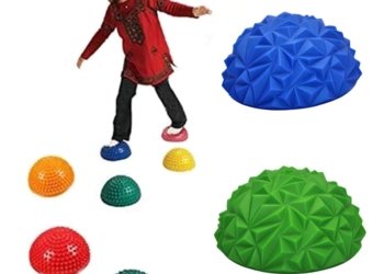 Yoga Half Ball Stepping Stones Outdoor Indoor Games for Kids Sport Balance Hemisphere Massage Ball