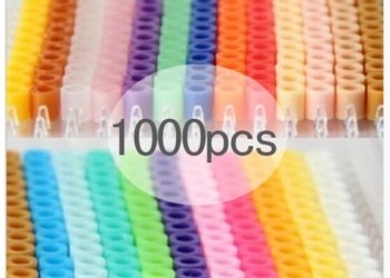 1000 pcs/Bag 5mm Hama Beads/ PUPUKOU Iron Beads Diy Intelligence Educational Puzzle Toys