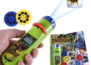 Balleenshiny Parent-child Interaction Puzzle Early Education Luminous Animal Dinosaur Slide Projector Lamp Toys