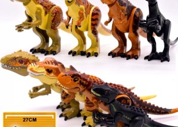 Brutal Raptor Building Jurassic Blocks World 2 MINI Dinosaur Figures Bricks Dino Toys