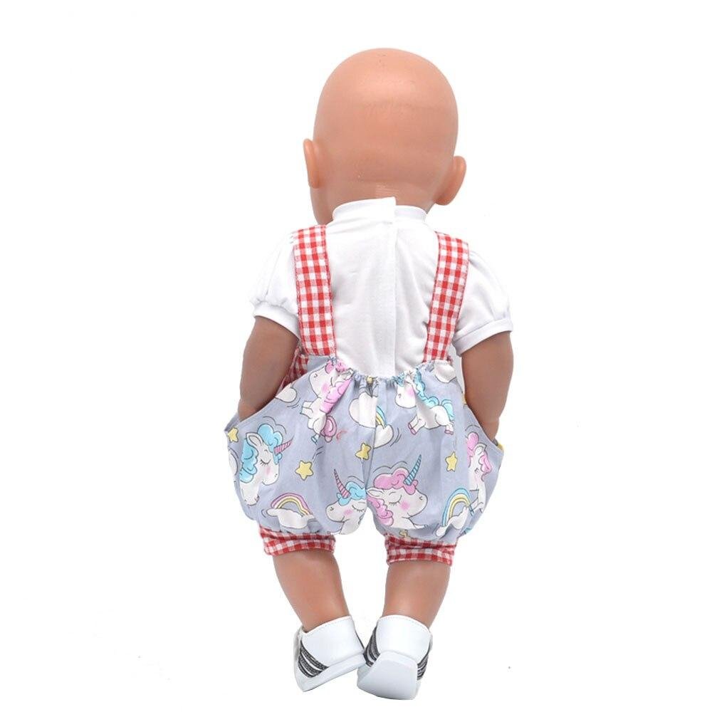 Baby clothes for doll fit 43 cm new born doll accessories Fashion sequined jackets and dresses Christmas gifts for kids