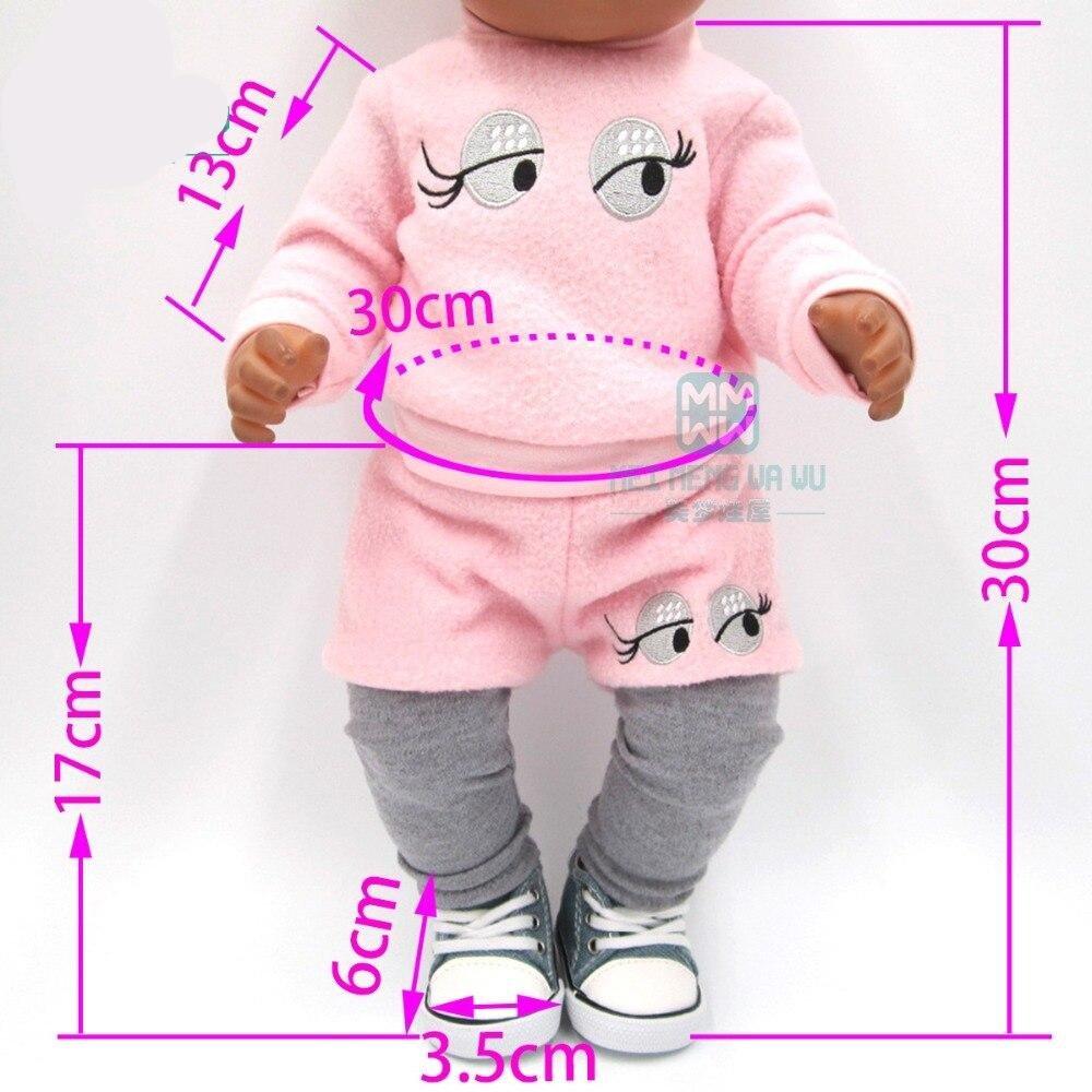 Baby clothes for doll fit 43 cm new born doll accessories Fashion sequined jackets and dresses Christmas gifts for kids