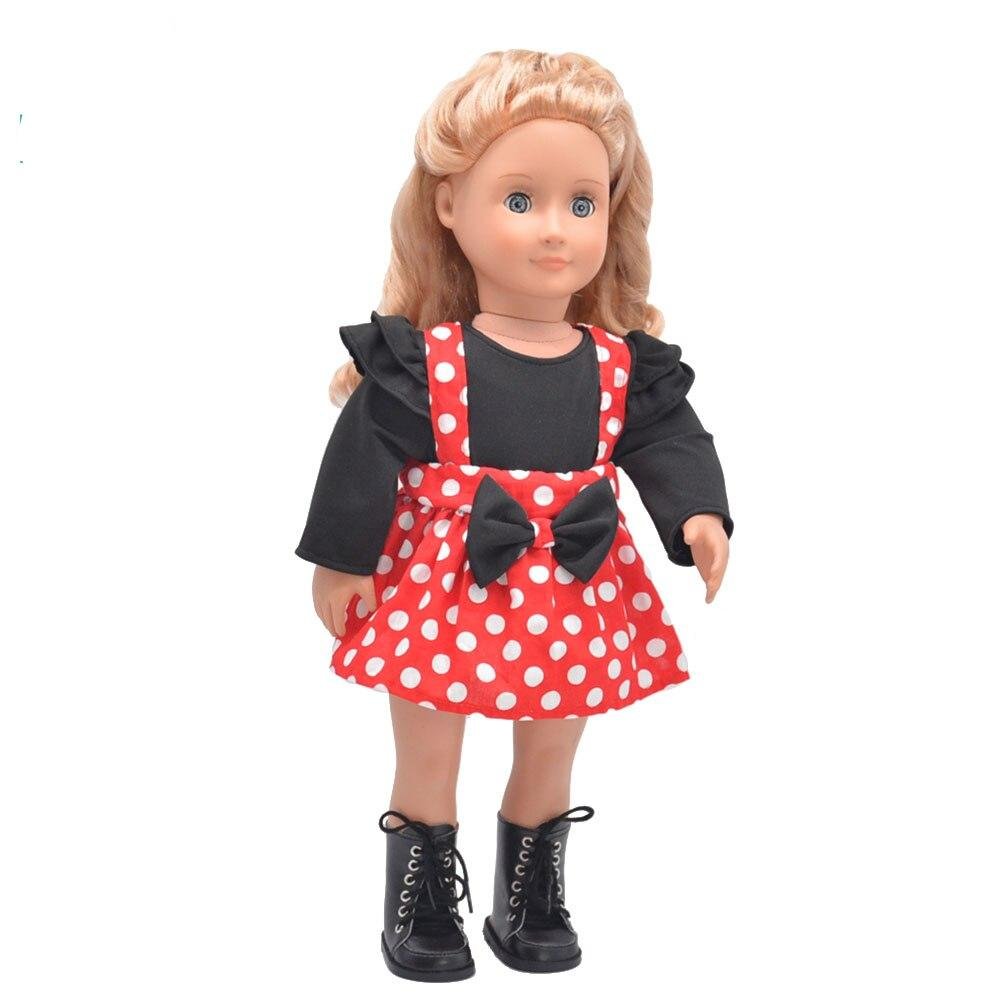 Baby clothes for doll fit 43 cm new born doll accessories Fashion sequined jackets and dresses Christmas gifts for kids