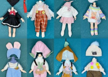 New 16CM BJD Doll with Clothes Headwear Suit Dolls And Accessories Toys