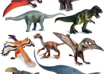 Oenux Simulation Jurassic Dinosaur Carnotaurus Pterosaur Tyrannosaurus Model Collection Fingerlings Toy