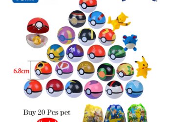 21 Styles 6.8Cm Pokemon Elf  New 2-3cm Model Figures and Animals Pikachu Pokeball Monster Blind Box