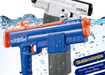 Electric Water Gun Outdoor Large-Capacity Hi Tech Toys