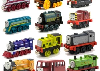 Original 1:43 Thomas and Friends Diecast Magnetic Alloy Locomotive Model Push and Pull Toys