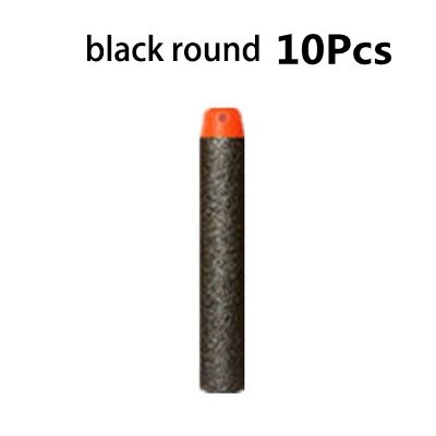10 Pcs-black round