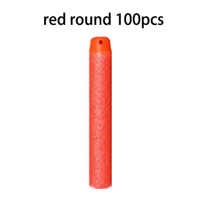 100 Pcs-red round