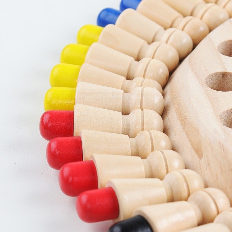 Wooden Color Matching Game