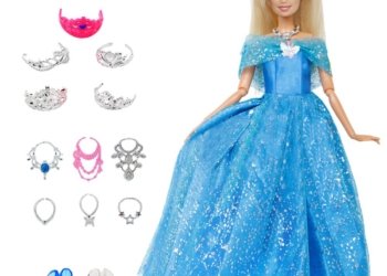 Barbie Princess in Dress Doll Toy for Kids