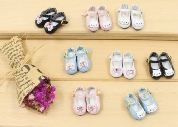 Pretty Mini Flat Shoes For Dolls