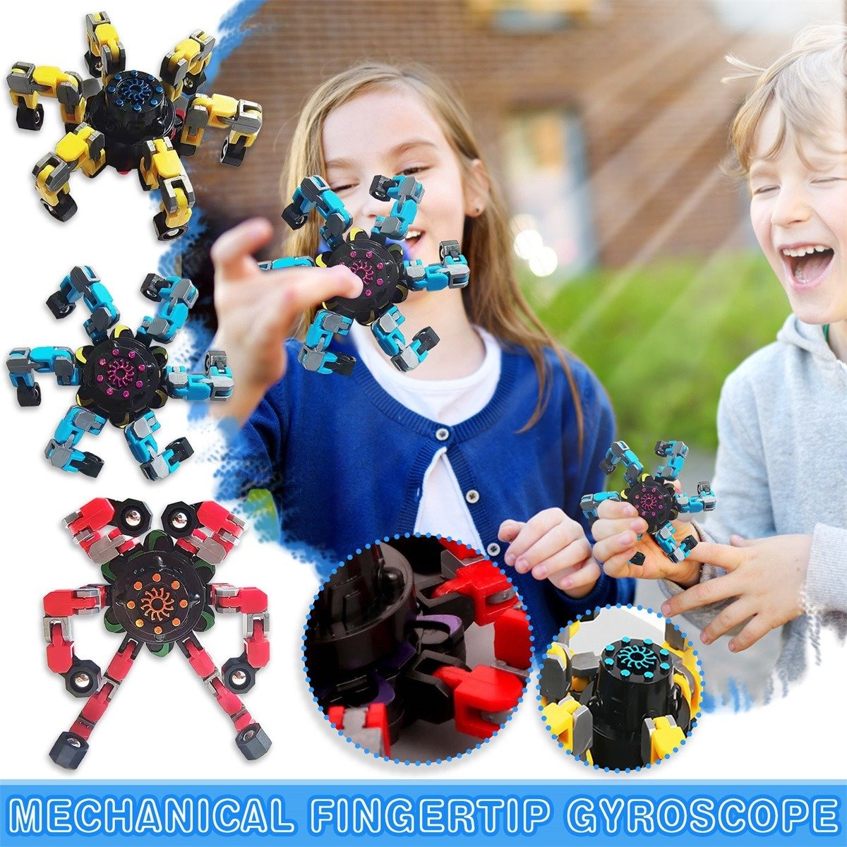 Anti-Stress Mechanical Fidget Spinner