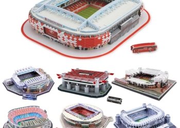 DIY 3D Football Stadium Puzzle