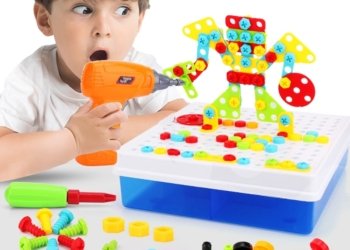 Kid’s Electric Construction and Assembly Kit