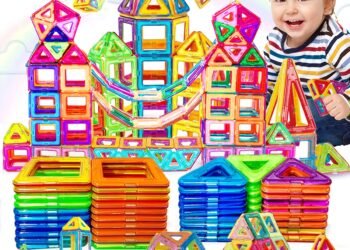 Magnetic DIY Big Size and Mini Size Kids Designer Construction Set Toys for 4 year Olds