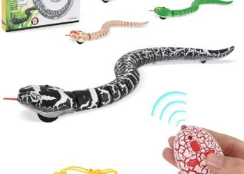 Realistic Snake Animal Scary Simulated Viper Terrify Mischief Remote Control Toys