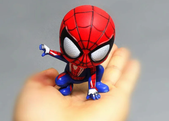 Marvel Avengers Spider Man Cute Action Anime Decoration Collection Figurine Cool Toys For Kids