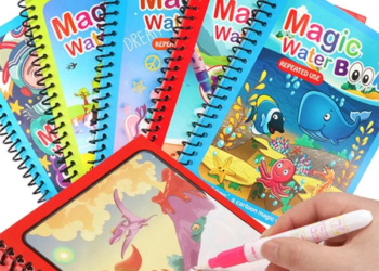 Kids Magic Water Drawing Coloring Books Painting Arts Crafts and Games Toy