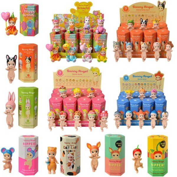 Sonny Angel Animal Blind Box Harvest Series Fruit Angel Anime Figures Dolls Cool Toys for Kids