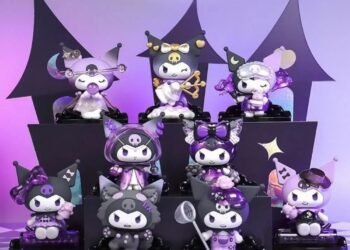 Sanrio Kuromi Blind Box Werewolf Series High-Looking Action Figure Doll Anime Character Cool Toys For Kids