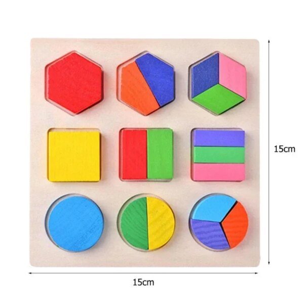 Montessori Baby Development Games for Kids Educational Learning Wooden Toys for Kids - Image 3